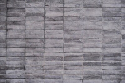Gray Stone Brick Wall Texture