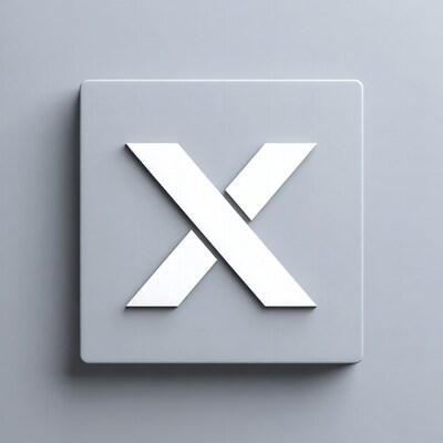 White X on Gray Square
