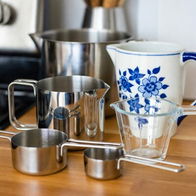 Assortment of Measuring Cups and Pitchers