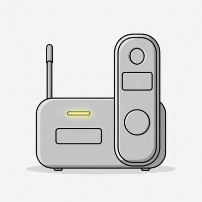 Cordless Phone with Handset