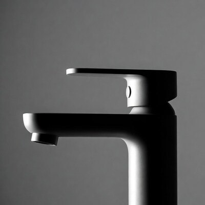 Modern White Kitchen Faucet