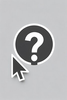 Question Mark with Pointer Icon