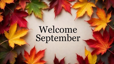Welcome September Autumn Leaves