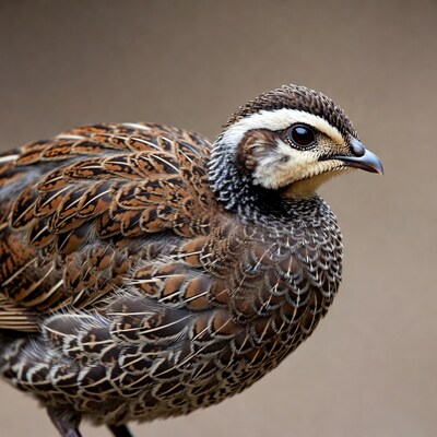 Close-up of Japanese quail