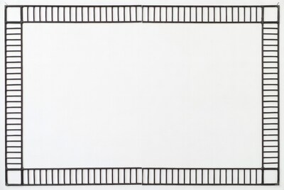 Black Metal Picture Frame Border