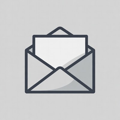Open envelope icon