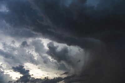 Dark Stormy Clouds in Sky