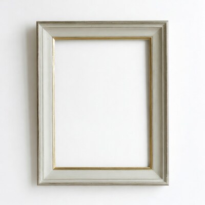 Empty Ornate Picture Frame