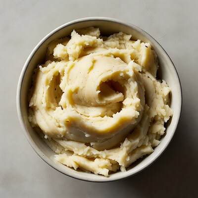 Creamy Mashed Potatoes in Bowl