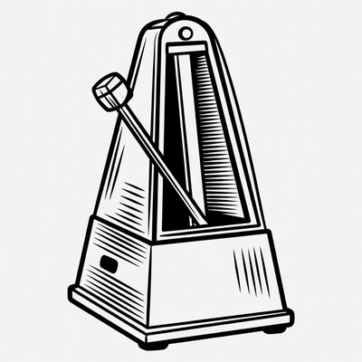 Metronome illustration