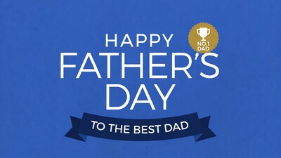Happy Father's Day Best Dad Graphic