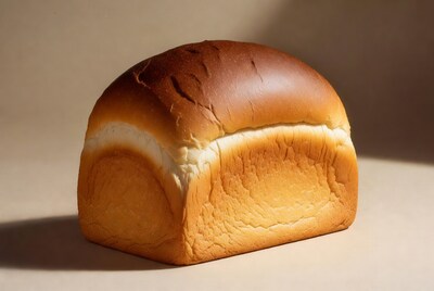Fresh loaf of white bread