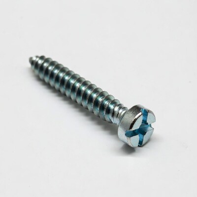 Silver Phillips wood screw
