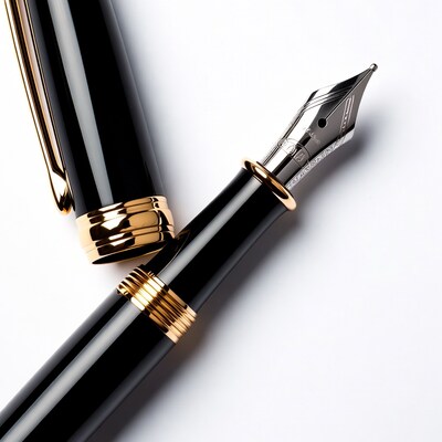 Black and Gold Fountain Pen