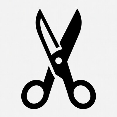 Black Scissors Icon