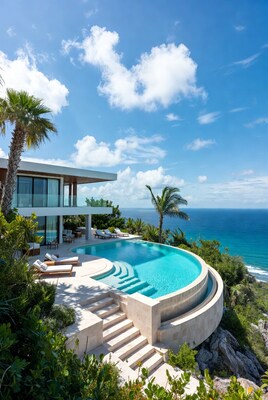 Infinity Pool Villa Overlooking Ocean
