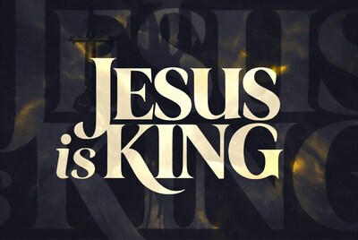 Jesus is King with Cross