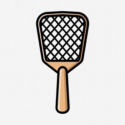 Fly Swatter Illustration