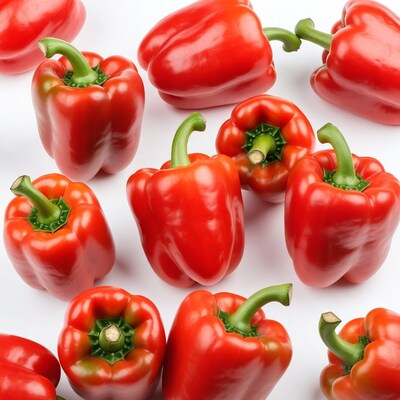 Fresh Red Bell Peppers