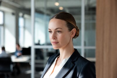 Business woman in modern office