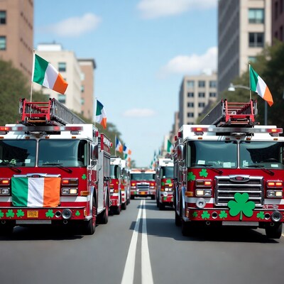 St. Patrick's Day Fire Truck Parade
