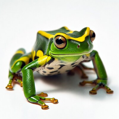 Colorful poison dart frog