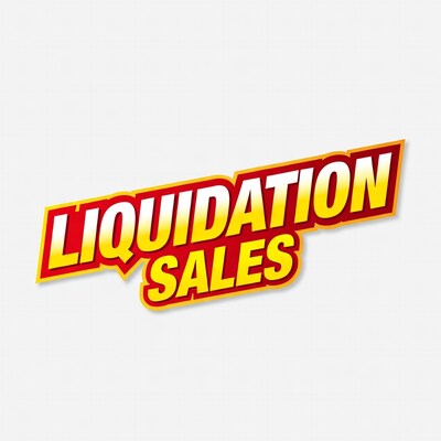 Liquidation Sales Clipart Sign