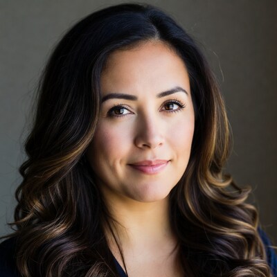 Latina woman smiling portrait