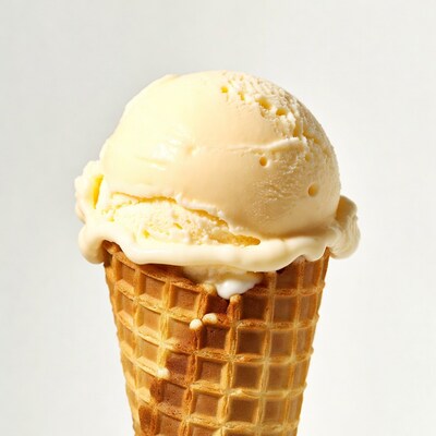 Vanilla Ice Cream Cone