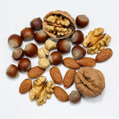 Mixed Walnuts Hazelnuts Almonds