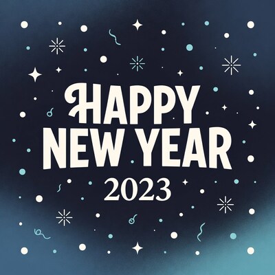 Happy New Year 2023 Illustration