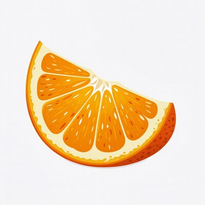 Sliced Orange Illustration