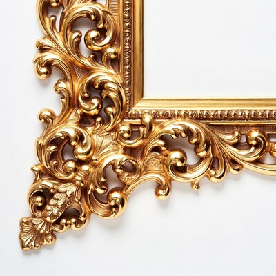 Ornate Gold Picture Frame