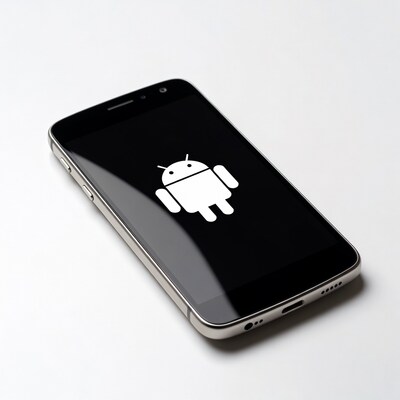 Android Phone with Logo Screen