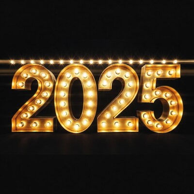 Lit 2025 Marquee Sign