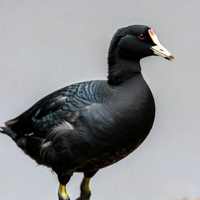 Black Coot Bird Profile
