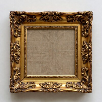 Ornate Gold Picture Frame