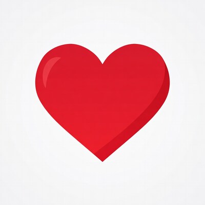Red heart icon