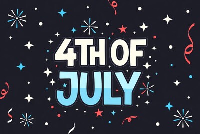 4th of July Illustration