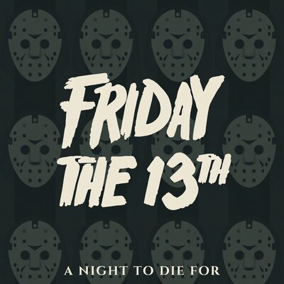 Friday the 13th Jason Masks Poster