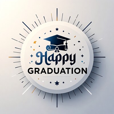 Happy Graduation Clipart Badge