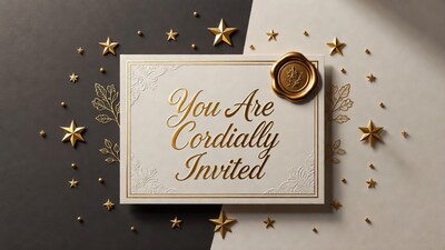 You Are Cordially Invited Elegant Invitation