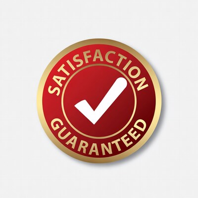 Satisfaction Guaranteed Checkmark Badge