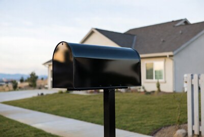 Black Mailbox by Suburban House