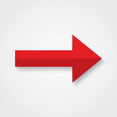 Red Right Arrow Icon