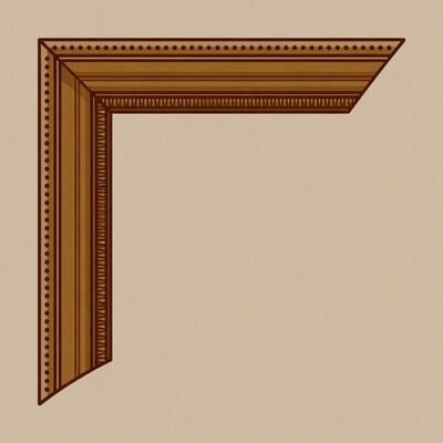 Wooden Picture Frame Corner