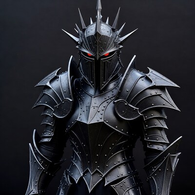 Dark Knight in Spiked Armor