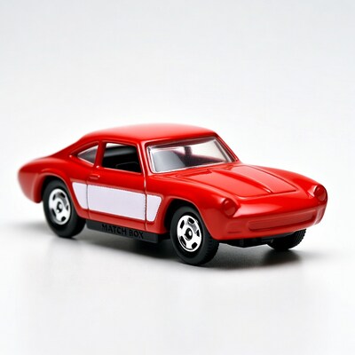 Red Matchbox Sports Car Toy