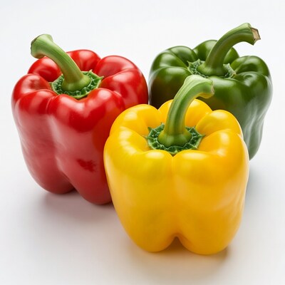 Red Yellow Green Bell Peppers