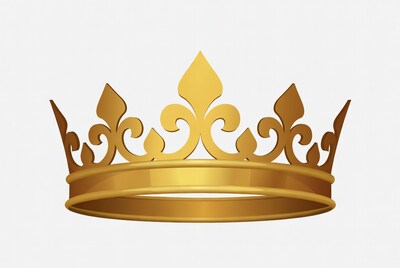 Golden Crown Illustration